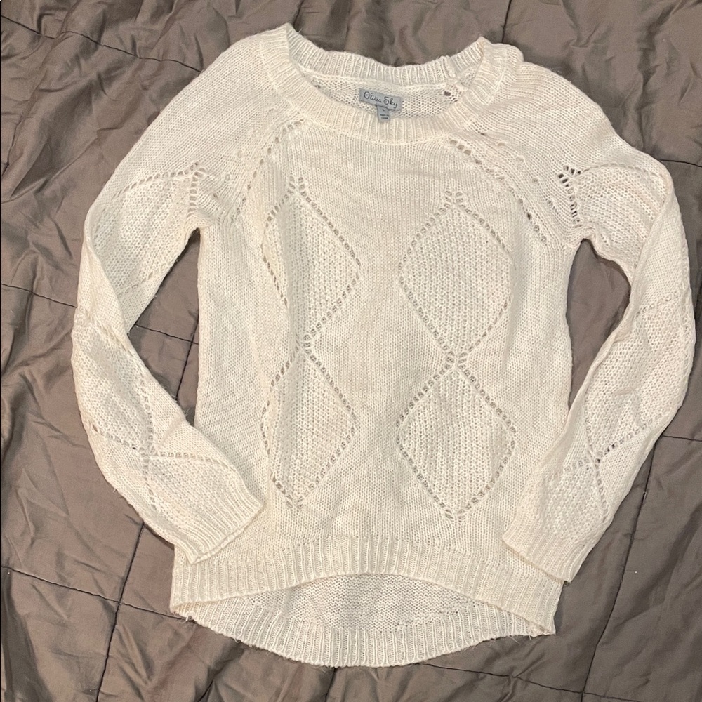 Women's Cream Sweater